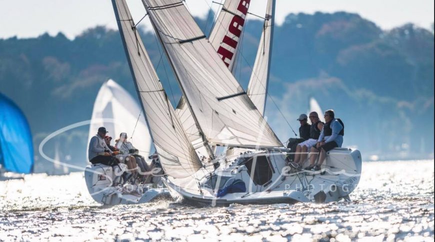 regata, łódź, jezioro, żaglówka, wyścig