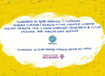 istula University supports the #Kulturawsieci program. Success of the joint project of Spanish studies and the Gulliver Theater
