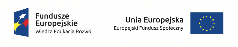 Logo Fundusze Europejskie i Unia Europejska