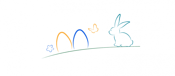 królik, rysunek, grafika