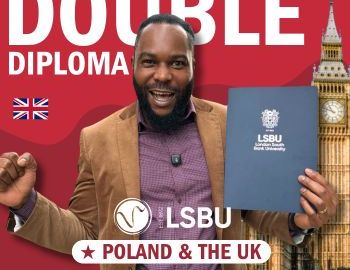 Get a double degree diploma in management of Vistula University and London South Bank University (LSBU)