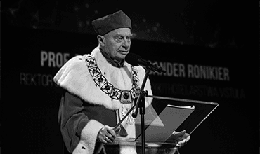 Rector, mentor, and a great professor. Aleksander Ronikier passed away