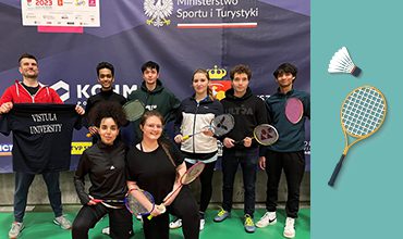 Start Badmintonistów Vistuli!