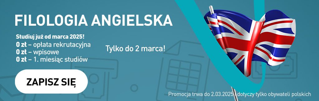 Filologia angielska online (anglistyka), studia I stopnia - Warszawa