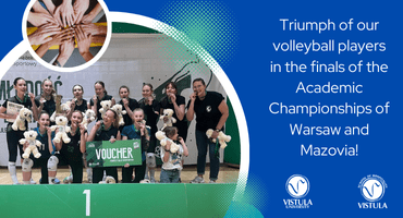 Vistula Women’s Volleyball Team Wins Gold at Warsaw-Mazovia Championships
