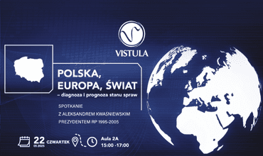 Polska, Europa, świat – diagnoza i prognoza stanu spraw. Spotkanie z Aleksandrem Kwaśniewskim, Prezydentem RP 1995-2005