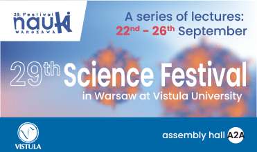 Vistula University at the 29th Science Festival in Warsaw