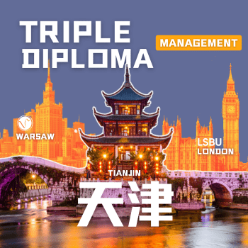 Triple Diploma in Management at Vistula University
