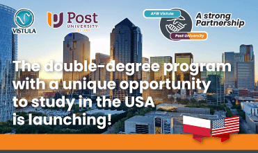 New Double-Degree Programme by AFiB Vistula and Post University