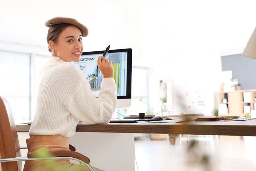 Grafika - projektowanie graficzne na tablecie