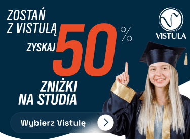 Promocja 50% dla absolwentów Vistuli!
