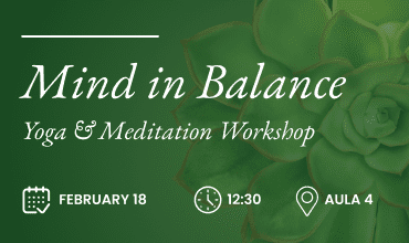 Mind in Balance: Yoga & Meditation – zapraszamy na warsztat dla studentów