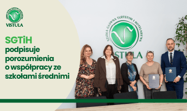 Porozumienia o współpracy SGTiH Vistula z dwiema szkołami średnimi