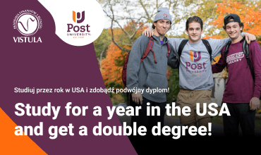 Podwójny dyplom z Post University (USA) – unikalna ścieżka dla studentów Vistuli