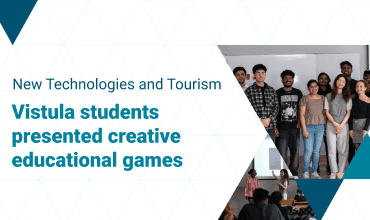 Vistula students presented innovative educational games about the tourism industry