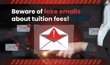 Warning: Fake Emails and Phishing Attempts