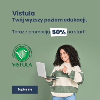 50% zniżki na studia? Skorzystaj z promocji EARLY BIRDS w Uczelniach Vistula